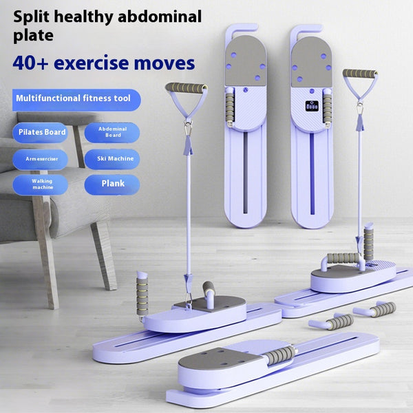 Tabla de Pilates Dividida Multifuncional para Entrenamiento