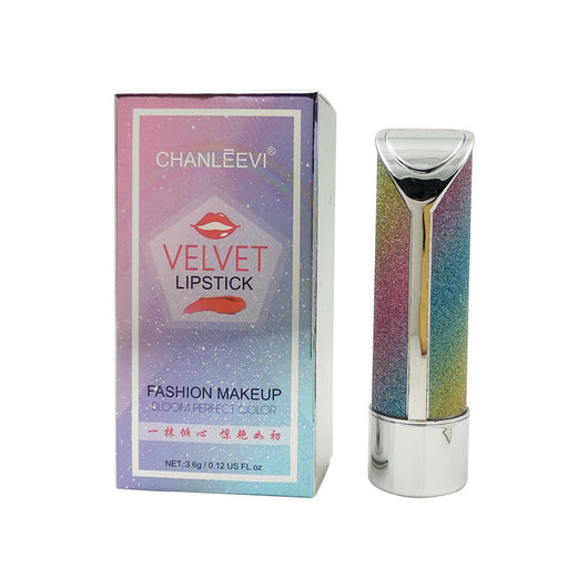 Labial Cristal Cambio de Temperatura con Hoja de Oro Floral - Image 12