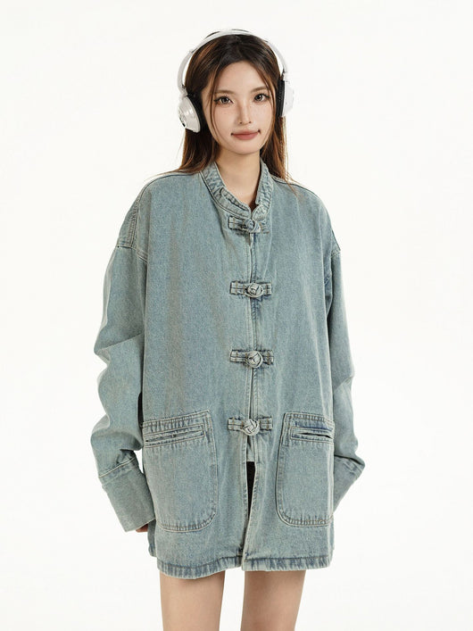 Chaqueta Denim Premium para Mujer - Talla S - Image 16