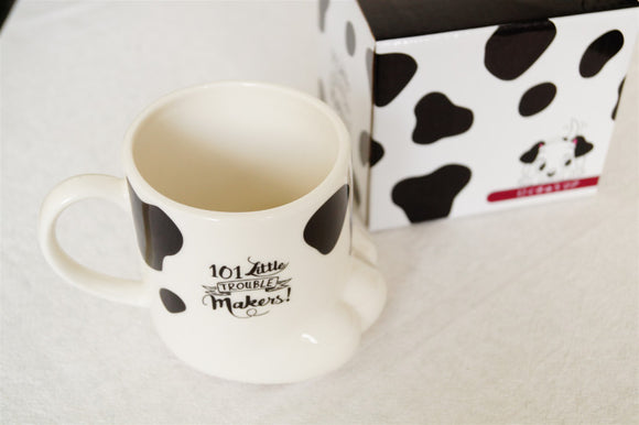 Taza Cerámica Garra de Gato con Posavasos