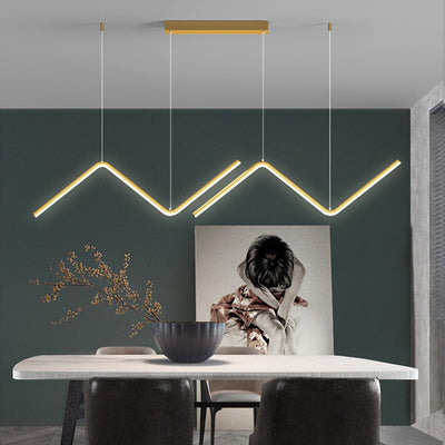 Lámpara de Techo Minimalista Moderna con Diseño Geométrico Irregular