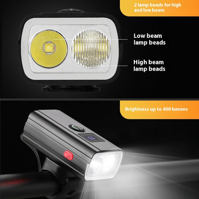 Faro Delantero LED para Ciclismo Nocturno - Image 2