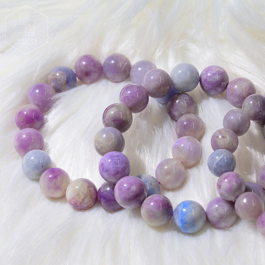 Pulsera de Sodalita Natural que Cambia a Púrpura con la Luz Solar - Image 28