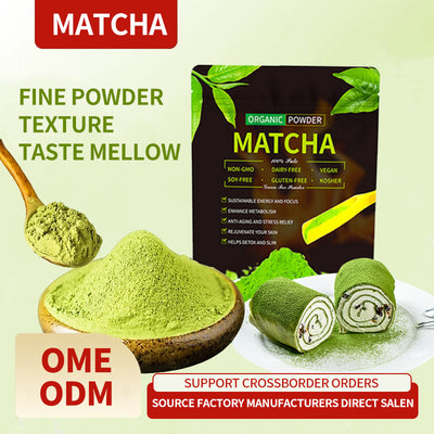 Polvo de Matcha Verde Yerba Mate - Energía Natural Pura