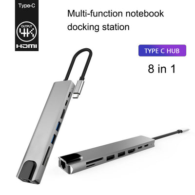 Estación de Expansión USB-C 8 en 1 - Hub Docking Multifunción - Image 9