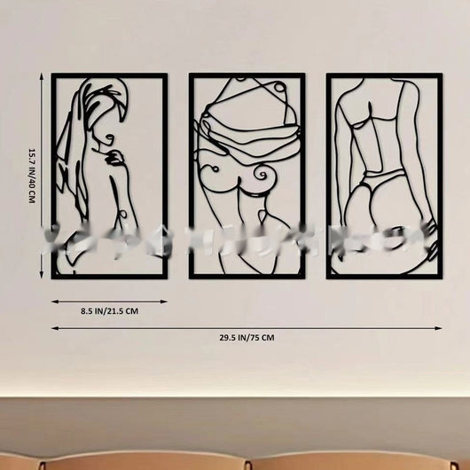 Decoración de Pared de Metal - Siluetas Artísticas para Sala y Dormitorio - Image 12