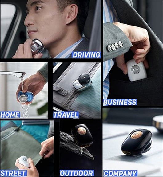 Afeitadora Eléctrica Portátil Recargable para Hombre - Rasuradora de Bolsillo Inalámbrica - Image 3