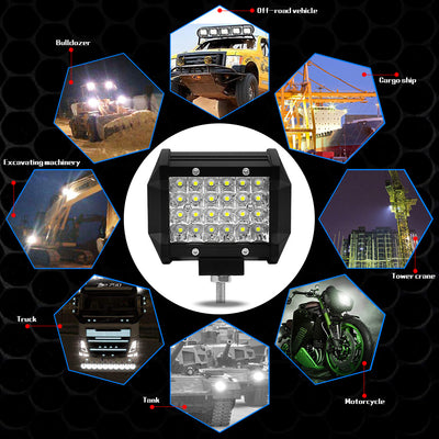 Barra de Luces LED 72W de 4 Filas para Vehículos Todoterreno - Image 10
