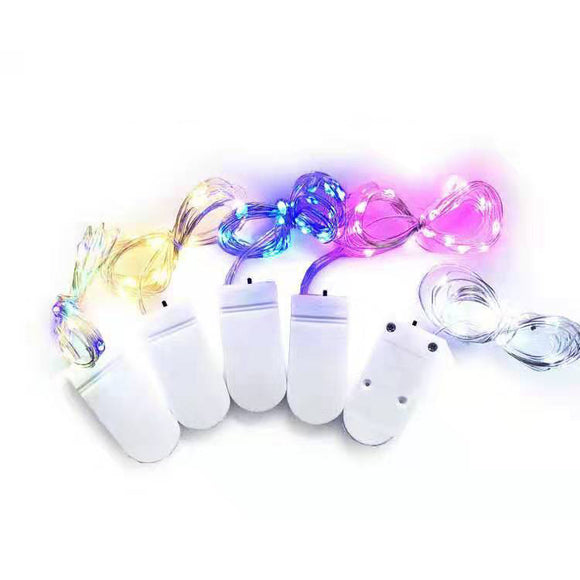 Guirnalda de Luces LED con Botones y Cable de Cobre