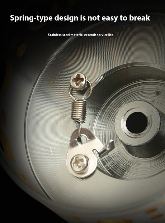 Carrete de Pesca Metálico DC - Rueda de Aluminio Resistente - Image 25