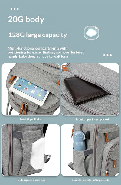 Bolsa Organizadora para Carrito con Carga USB y Compartimentos Secos y Húmedos - Image 34