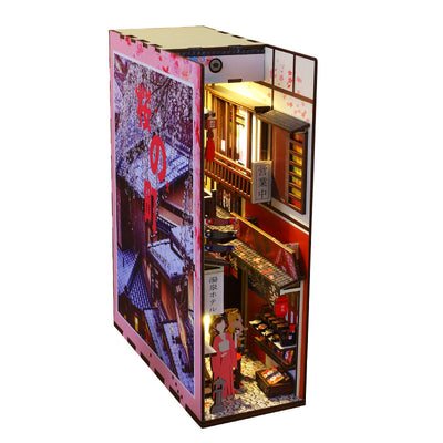 Modelo 3D Estereoscópico Libro Armable Adorno Pueblo Sakura - Image 5