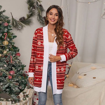 Cardigan Tejido Estampado Premium - Image 3