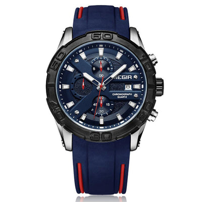 Reloj Deportivo Cronógrafo Multifunción con Calendario y Esfera Luminosa - Image 3