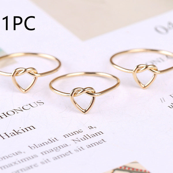 Anillo de Corazón Entrelazado en Oro 14K - Símbolo de Amor Eterno - Image 6