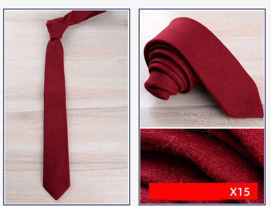 Corbata de Lana para Hombre Formal Estilo Inglaterra - Image 30