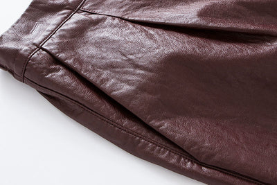 Pantalón Ancho Cintura Alta Retro Casual Suelto - Image 9
