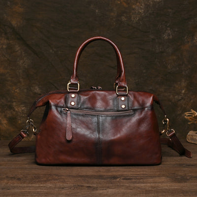 Bolso de Cuero Genuino con Correa Ajustable y Gran Capacidad - Image 3