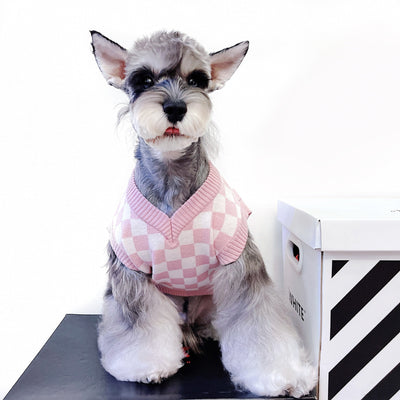 Suéter Chaleco Cuadros para Mascotas - Diseño Adorable y Cómodo - Image 10
