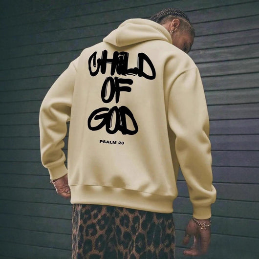 Sudadera Hombre con Estampado de Letras y Forro Polar Cálido - Image 2