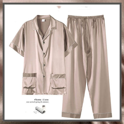 Pijama Corto Ligero para Hombre - Conjunto Cómodo de Verano - Image 13