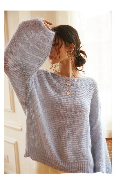 Suéter Tejido Cuello Alto para Mujer - Elegancia y Calidez - Image 23