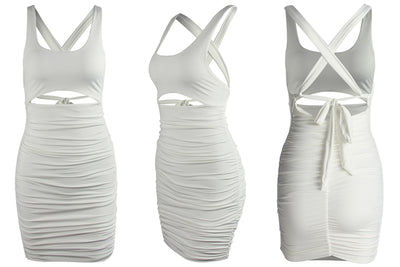 Vestido Plisado con Cordones para Mujer - Diseño Elegante y Seductor - Image 21