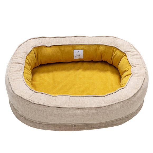 Cama Térmica Desmontable para Mascotas - Colchoneta Impermeable y Lavable Todo Clima