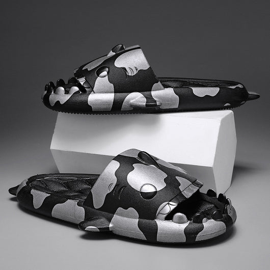 Pantuflas de Pareja Tiburón Adorable Talla Grande - Image 15