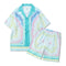 Conjunto Playero Retro Casual - Camisa y Shorts