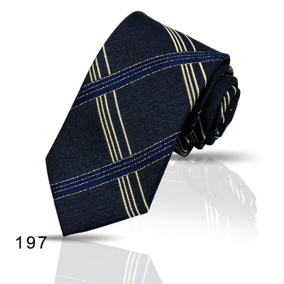 Corbata Casual Ejecutiva de Poliéster Jacquard para Hombre - Image 34