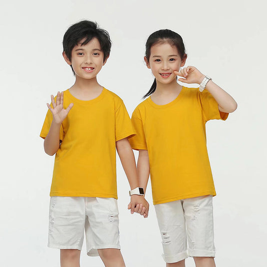 Playera Infantil de Cuello Redondo Manga Corta