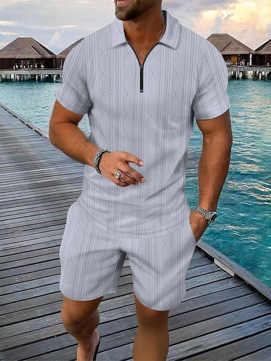Conjunto Deportivo Casual para Hombre - Polo y Shorts - Image 7
