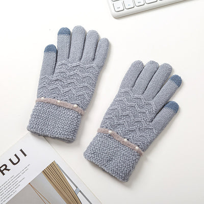 Guantes Tejidos para Mujer - Calidez y Estilo en Invierno - Image 4