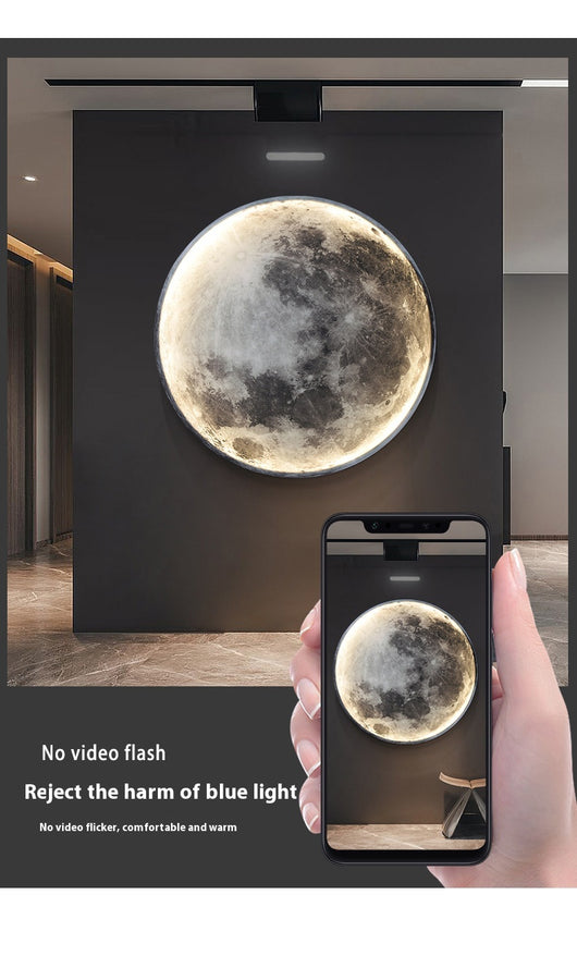 Lámpara Decorativa de Pared Luna para Dormitorio y Sala - Image 17