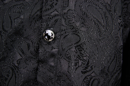 Camisa Medieval Retro Europeo Estilo Corte Británico para Hombre - Image 12