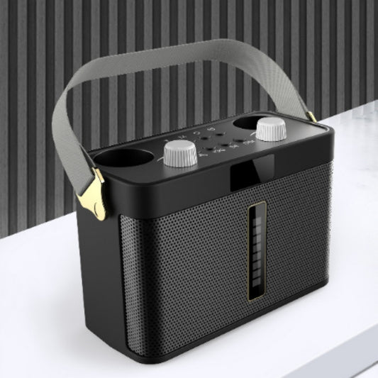 Parlante Bluetooth Karaoke Profesional con Doble Micrófono para Eventos