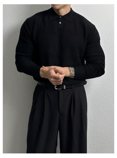 Suéter Ejecutivo Slim Fit Estilo Británico para Hombre - Image 21