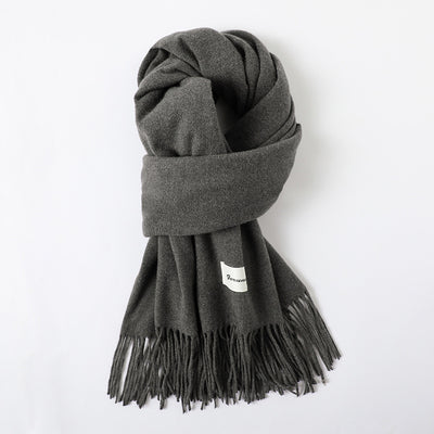 Pashmina Elegante con Borlas - Abrigo Artificial Cashmere Suave y Cálido - Image 30