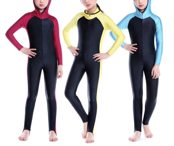 Traje de Baño Burkini para Niña