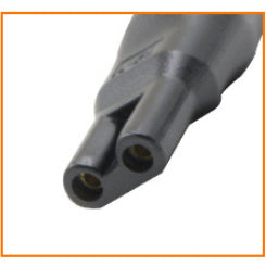 Adaptador Convertidor USB de Dos Puertos con Interfaz en Forma de Ocho y Purificador de Audio - Image 5