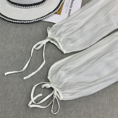 Blusa Cuello Cuadrado con Mangas Abullonadas Largas - Tela Francesa Ligera - Image 11