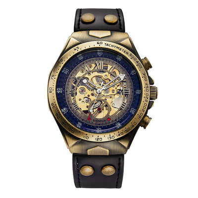 Reloj Mecánico Automático para Hombre con Diseño Calado - Image 7
