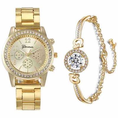 Reloj de Pareja Acero Inoxidable con Movimiento de Cuarzo para Hombre y Mujer - Image 5