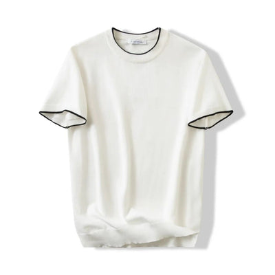 Playera de Cuello Redondo Tejida Versátil para Hombre - Image 2