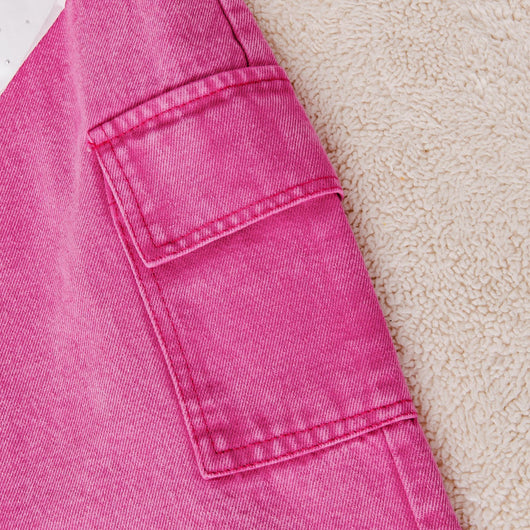Conjunto de Shorts Denim Knot Temperament - Image 12