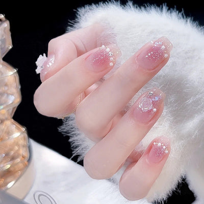 Uñas Postizas Cat Eye Rubor - Parches de Manicura Lista para Usar - Image 91