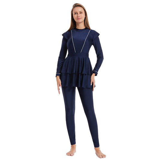Traje de Baño Conservador Modesto para Playa y Piscina - Image 15