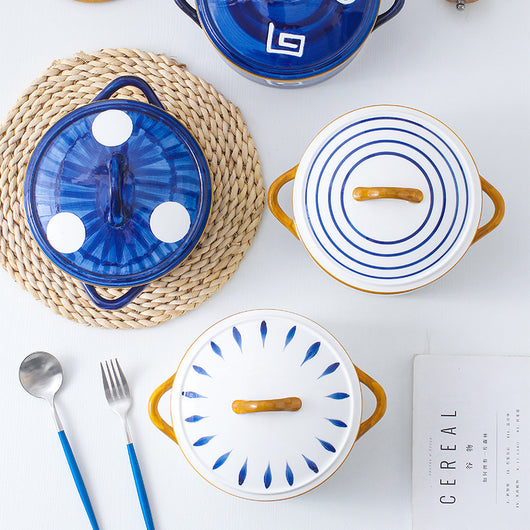 Recipiente de Cerámica Grande con Tapa para Sopas y Guisos - Image 4