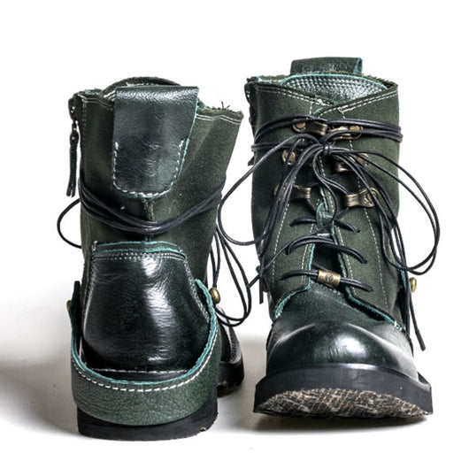 Botas Martin Vintage Japonesas de Lona para Exteriores - Image 9